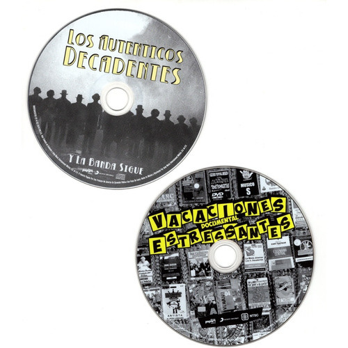 Los Autenticos Decadentes Y La Banda Sigue Cd + Dvd