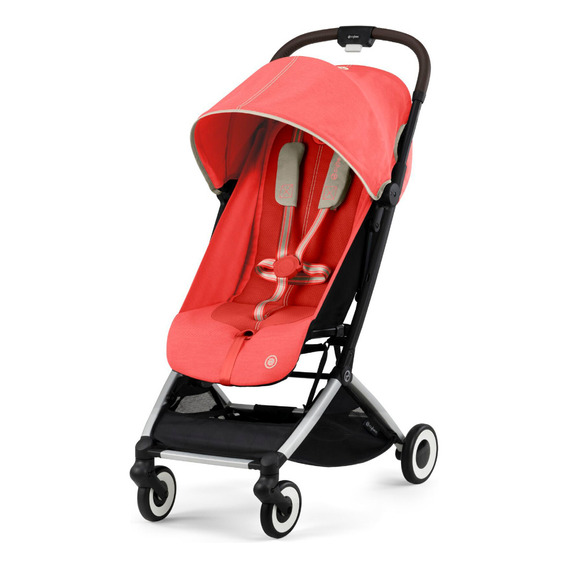 Carriola Cybex Orfeo Color Rojo Chasis Negro