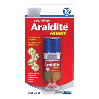 Adesivo Araldite Hobby Epoxi Liquido (seringa) 6gr