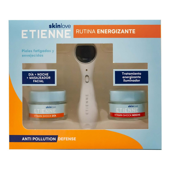 Etienne Crema Vitaminshock Día+noche 50gr+ Maq Dermoabrasiva