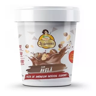 Pasta De Amendoim Integral La Ganexa  Avelã 1kg Sem Açúcar