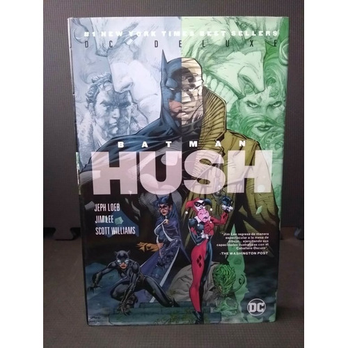 Batman Hush Dc Comic Deluxe Portada Heroes