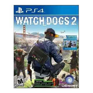 Watch Dogs 2  Standard Edition Ubisoft Ps4 Físico