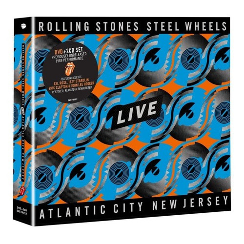 Rolling Stones Steel Wheels Live Atlantic 2 Cd + Dvd