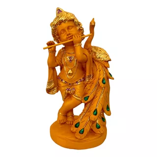 Estátua Krishna Hindu 20x10
