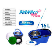 Balde Perfect Mop Pro 360 Inox C/3 Refis