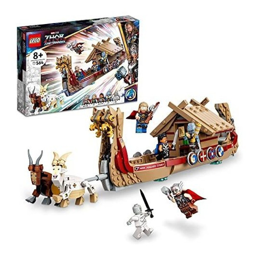 Set Construcción Lego Marvel The Goat Boat D 564 Piezas