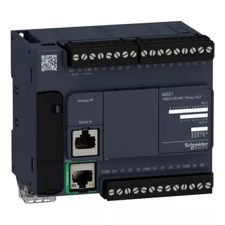 Plc Schneider Tm221ce24r 24 I/o 100-240vac Modbus+ethernet