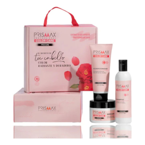 Box Prismax Para Regalar Color Care Cabello Teñido