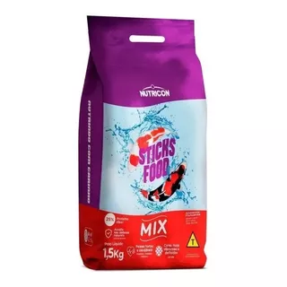 Alimento Para Carpas Nutricon Sticks Food Mix 1,5kg