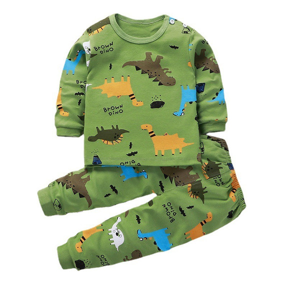 Conjunto De Pijamas Niños Ropa Para Bebe,dinosaurio,cómodo