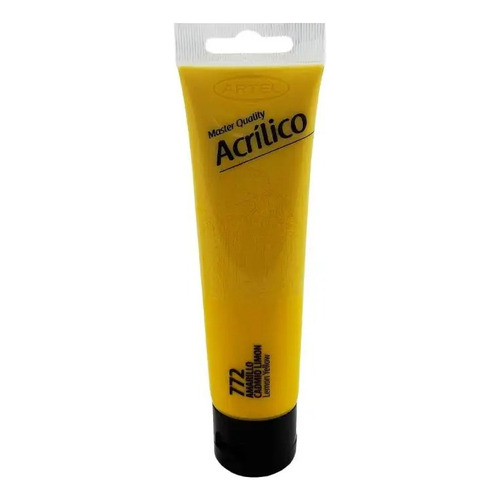 Acrilico 100 Ml - Artel Color Amarillo Cadmio Limón