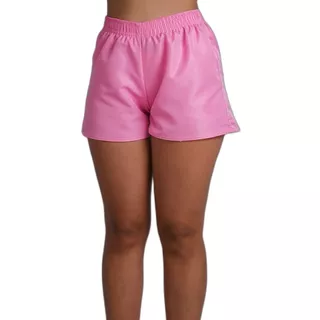 Kit Com 10 Shorts Adulto Tactel Feminino Liso - Atacado