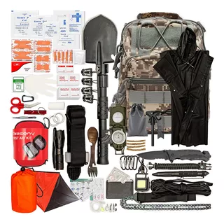 Kit De Supervivencia De Emergencia Y Primeros Auxilios Y To.