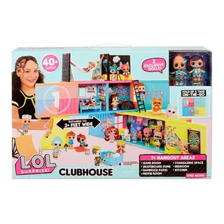 Juguete L.o.l Surprise Clubhouse Con 40 Sorpresas