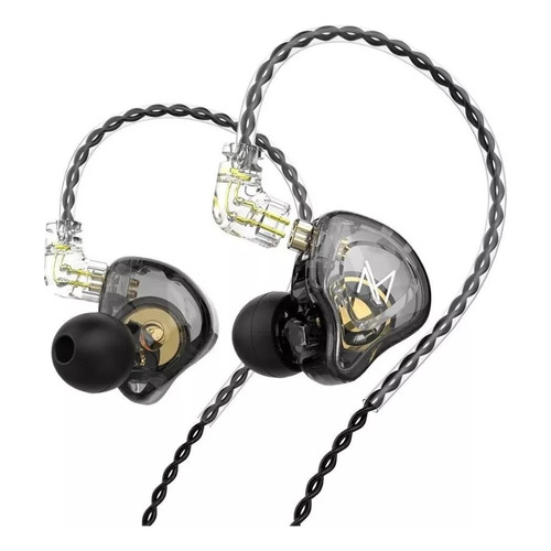 Auriculares In Ears Trn Mt1 Driver Dual negro