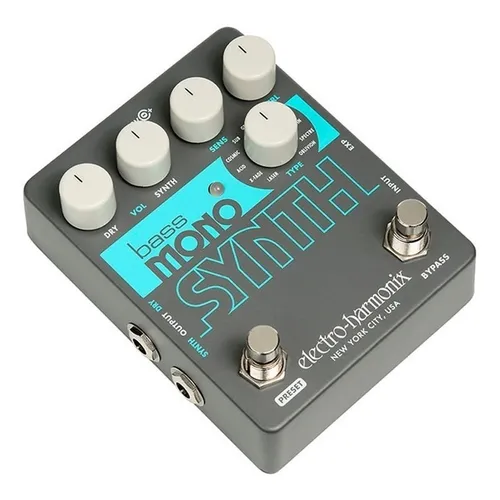 スーパーセール期間限定 Pedal de efeito Electro-Harmonix Bass Mono Synth cinza ベース