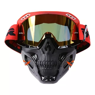 Osm  Vemar Goggles Motocross Tácticas Ajustables / Biker
