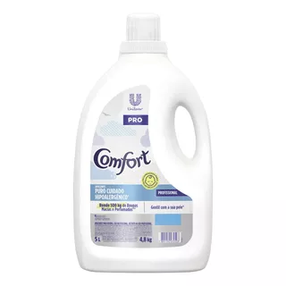 Comfort Amaciante Puro Cuidado Com Fórmula Hipoalergênica 5l Pro