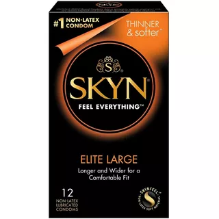 Condones Skyn Original 12 Piezas No Latex Alergia Preserva  