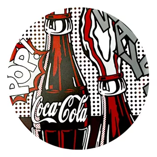 Lugar Americano Red. Plástico Coca-cola Pop 37,5cm Hauskraft Cor Vermelho