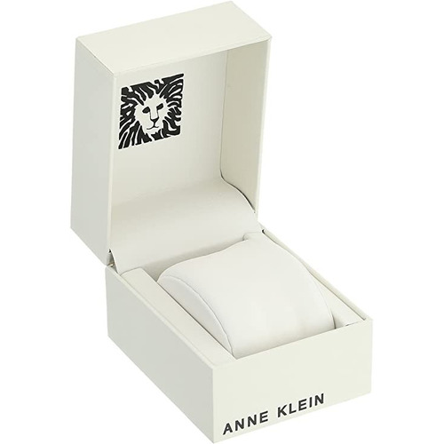 Anne Klein - Reloj De Pulsera Para Mujer, Dos Tonos Color de la correa Plateado Color del bisel Dorado Color del fondo Plateado