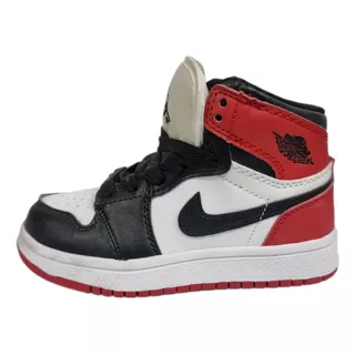 Zapato Nike Air Jordan 1 Rojas Y Blancas