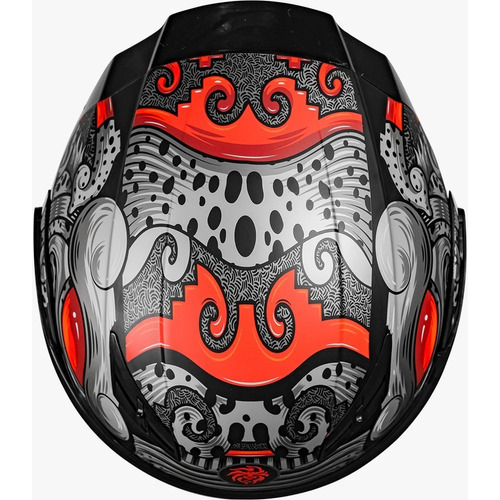 Casco Moto Abatible Kov Estelar Balam Negro Led Color Negro Tamaño Del Casco Xl