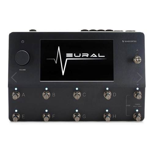 Pedal de efecto Neural DSP Quad Cortex  negro