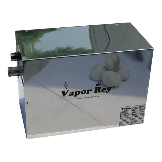 Generador De Vapor 4.5 M³ 110v Baño Sauna Control De Tiempo