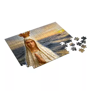 Quebra-cabeça Religioso Nossa Senhora Maria - A3 - 165 Peças