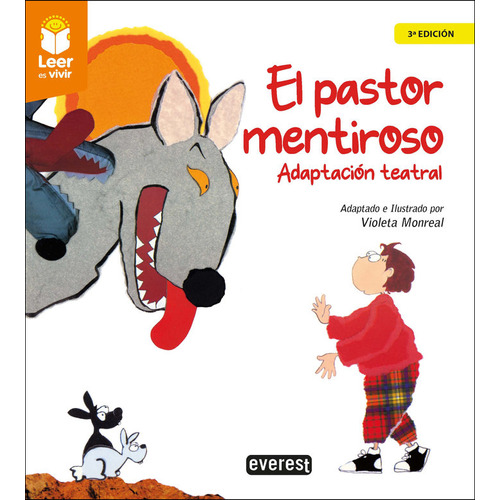 El Pastor Mentiroso, De Monreal Diaz, Violeta. Editorial Everest, Tapa Blanda En Español