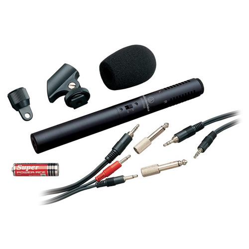 Micrófono De Condensador Estéreo Audio-technica Atr6250x Color Negro