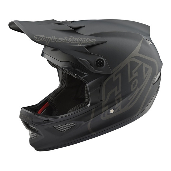 Casco Para Bici Troy Lee Design D3 Fiberlite Mono Black