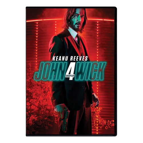 John Wick 4 Cuatro Keanu Reeves Importada Pelicula Dvd