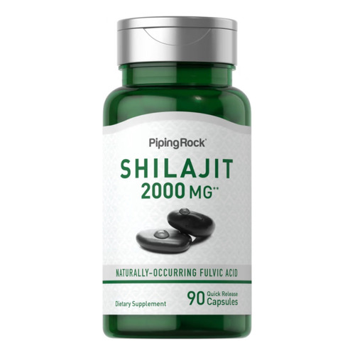 Shilajit 2000 Mg | 90 Caps | Piping Rock