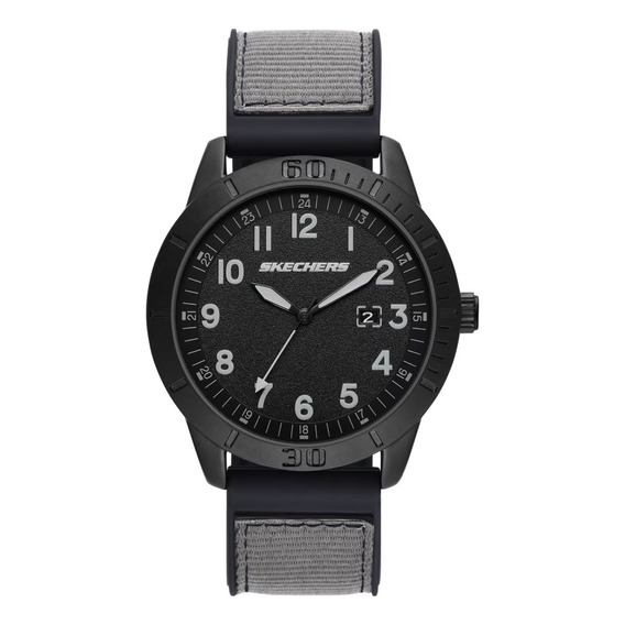 Reloj Para Hombre Skechers Burlingame Sr5202 Gris