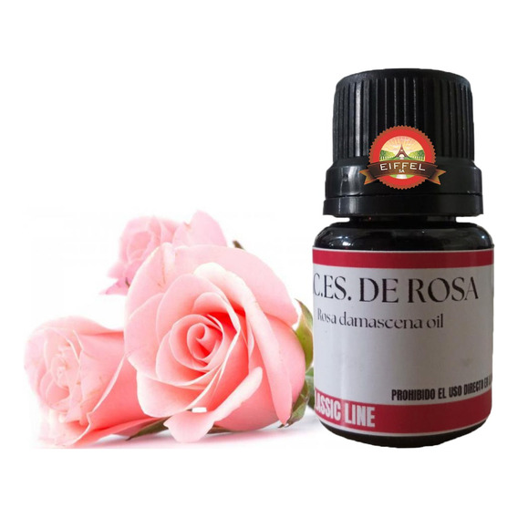 Aceite Esencial De Rosa 15 Cc 100% Natural Aromaterapia