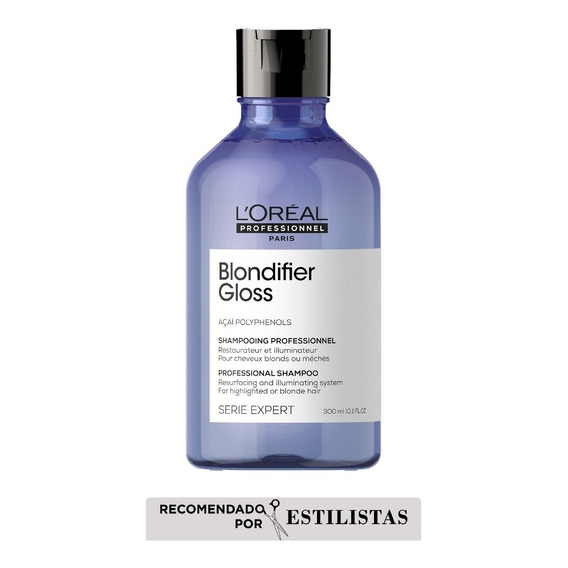 Shampoo Cuidado del Color Cabello Rubio Blondifier Gloss 300 ml L'Oréal Professionnel