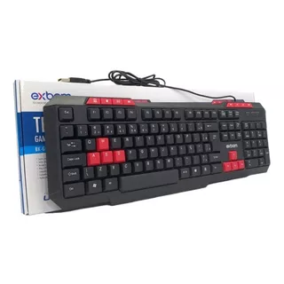 Teclado Multimídia Usb Padrão Brasileiro Abnt2 Bk-g136 Cor De Teclado Preto Idioma Português