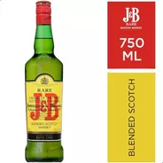 Whisky J&b Jyb Rare Justerini & Brooks Blended Scotch 750ml