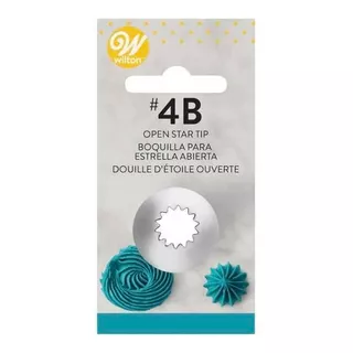 Boquilla 4b Grande Wilton Para Pastelería