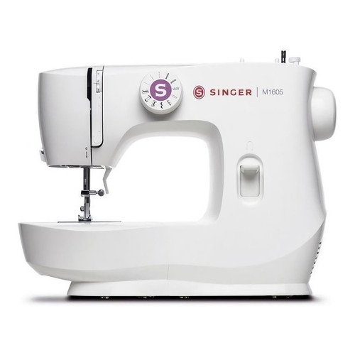 Máquina de coser recta Singer M1605 portable blanca 220V