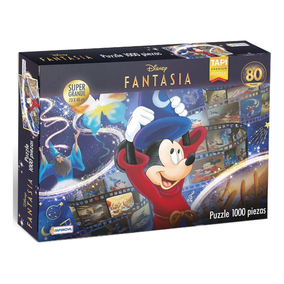 Puzzle Disney Fantasia Premium 1000 Piezas Tapimovil