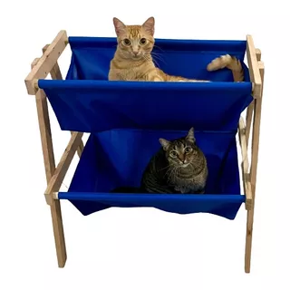 Cama Suspensa Gatos Design Compacto Atraente Descanso Do Pet