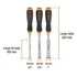 Juego De 3 Formones Mango Comfort Grip Truper 17759