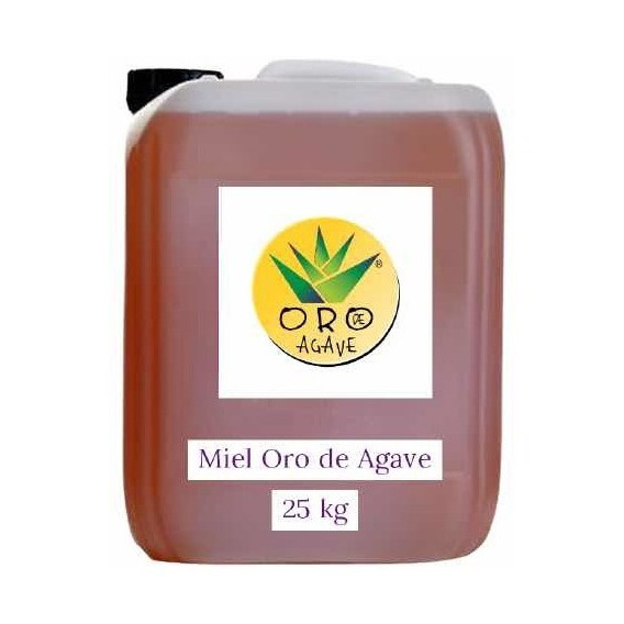 Miel De Agave Premium De Exportación 25kg Clara 100% Agave