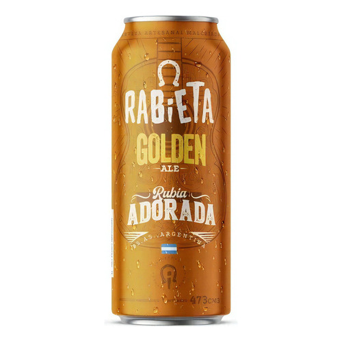 Cerveza Rabieta Golden Ale 473cc X1