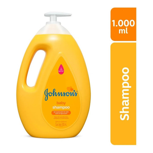 Shampoo Johnson Baby Para Todo Tipo de Cabello 1 L