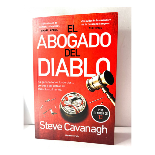 El Abogado Del Diablo (serie Eddie Flynn 3), De Steve Cavanagh. Editorial Roca Editorial, Tapa Blanda, Edición 1 En Español